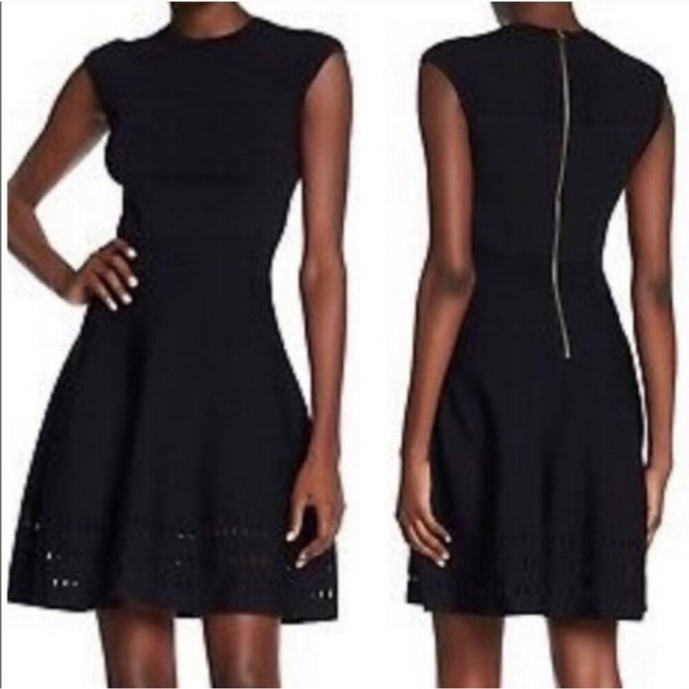 Ted Baker Aurbray Knitted Skater Dress 4